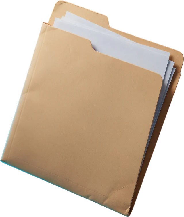 Carpeta con documentos
